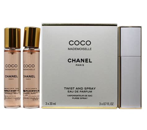 chanel coco refillable purse spray|chanel coco mademoiselle refill 20ml.